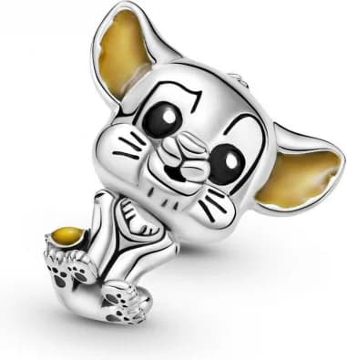 Charm Pandora argent Simba Disney x Pandora