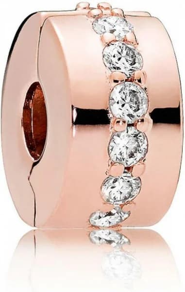 Charm Pandora Espaceur Rang Scintillant Pandora Moments Métal doré à l’Or Rose fin 585/1000