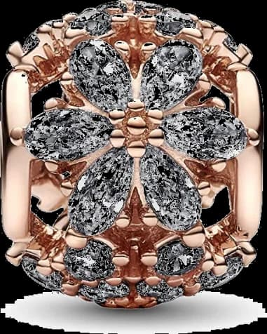 Charm Pandora Pandora Timeless doré rose - Rond Herbier Scintillant