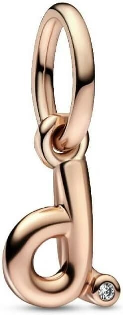 Charm Pandora Pendant Alphabet Lettre d Manuscrite