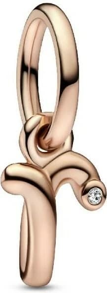 Charm Pandora Pendant Alphabet Lettre r Manuscrite
