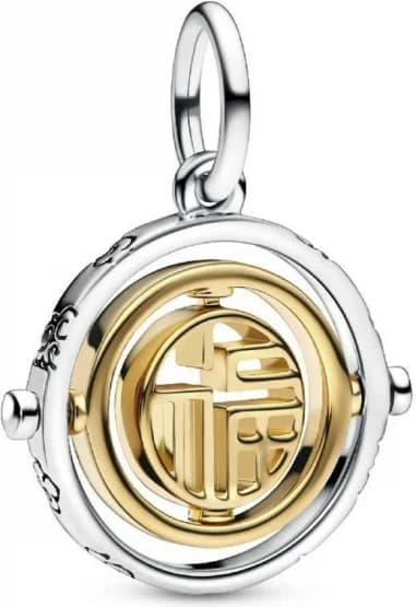 Charm Pandora Pendant Bimatière Fú Rotatif