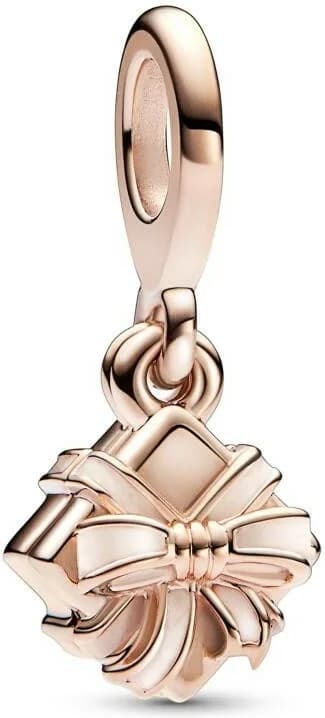 Charm Pandora Pendant Cadeau d’Anniversaire Ouvrable Doré Rose Pandora Moments