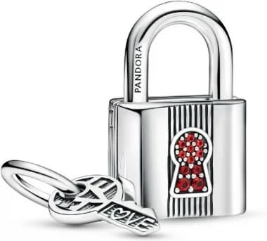 Charm Pandora Pendant Cadenas et Clef