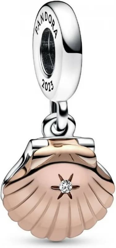 Charm Pandora Pendant Coquillage et Perle de Culture d’Eau Douce Traitée doré rose - My Pandora 2023
