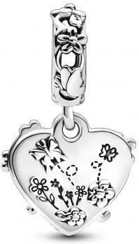 Charm Pandora Pendant Double Disney Winnie l’Ourson et Porcinet 792214C01 multicolore vue 2