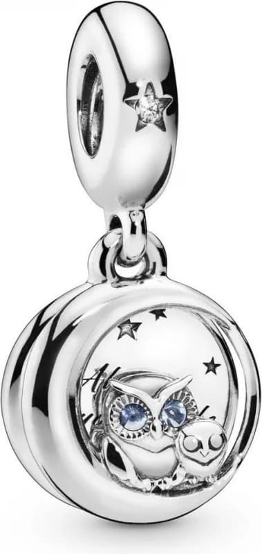 Charm Pandora pendant Toujours à tes côtés Pandora Moments Argent 925/1000