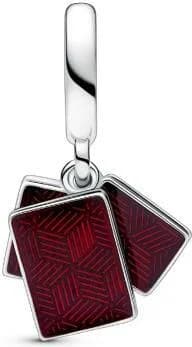 Pandora Triple Mahjong Pendant Charm vue 2