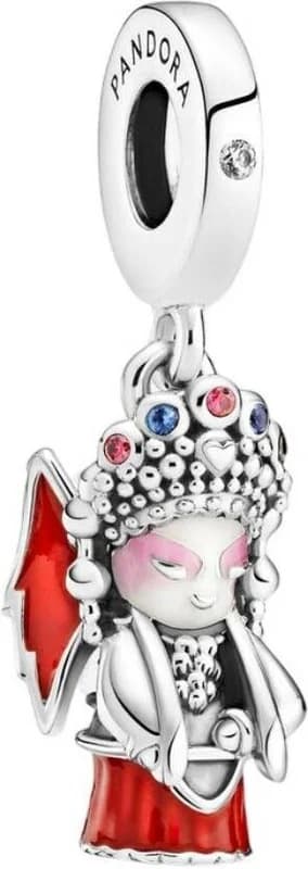 Charm Pandora Poupée de l'Opéra de Pékin 799387C01 Argent 925/1000