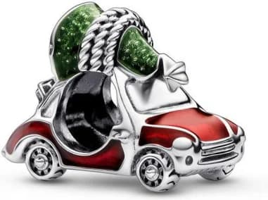 Charm Pandora Sapin de Noël et Voiture Pandora Moments Femme