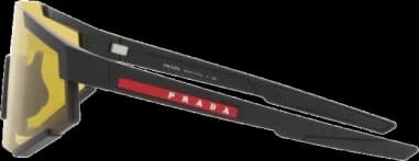Lunettes de soleil masque Prada Linea Rossa SPS04W vue 2