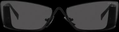 Prada PR 59ZS metal sunglasses vue 3