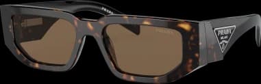 Lunettes de soleil Prada Symbole PR 09ZS 2AU06B écaille de tortue