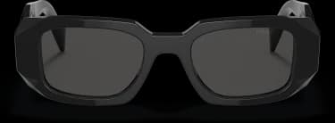 Lunettes de soleil Prada Symbole PR 17WS forme rectangulaire vue 3