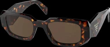 Prada Symbole PR 17WS rectangular sunglasses vue 2