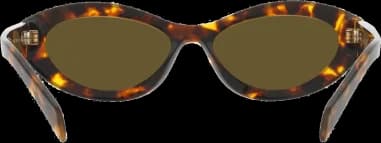 Lunettes de soleil Prada Symbole PR 26ZS Ovales en acétate vue 2