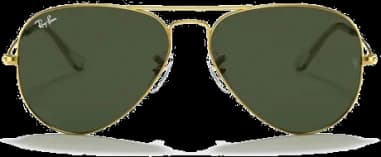 Ray-Ban Aviator Large Metal Sunglasses RB3025 W3234 Gold vue 2