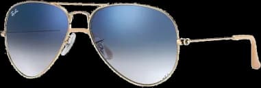 Lunettes de soleil Ray-Ban Aviator RB3025 001/3F bleues forme pilote