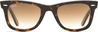 Ray-Ban Wayfarer RB2140 902/51 Tortoise Polarized Sunglasses vue 3