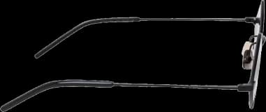 Lunettes de soleil Saint Laurent New Wave SL 302 LISA métal à forme géométrique vue 4