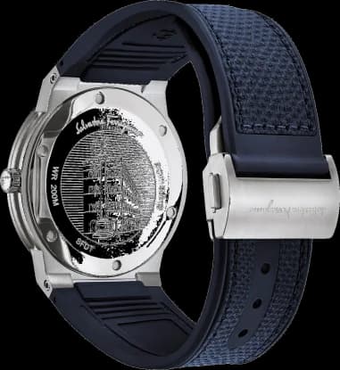 Montre Salvatore Ferragamo SFDT00719 homme vue de profil