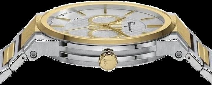 Salvatore Ferragamo SFHP00520 côté fond de boîtier argent