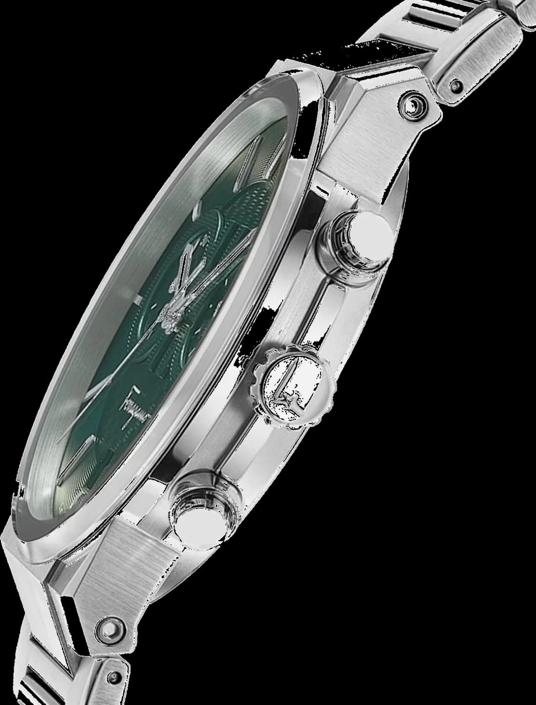 Salvatore Ferragamo SFME00421 côté fond de boîtier argent