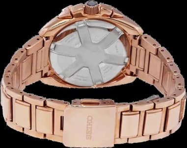 Montre Seiko SNDX92P1 femme détail cadran nacre