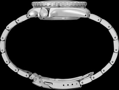 Montre Seiko SRPK99K1 homme détail cadran noir