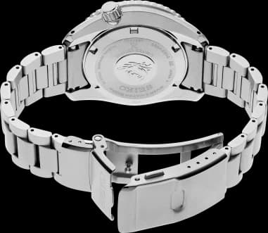 Montre Seiko SPB475 homme détail cadran bleu
