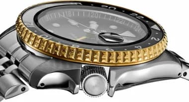 Montre Seiko SSK021K1 homme vue de profil