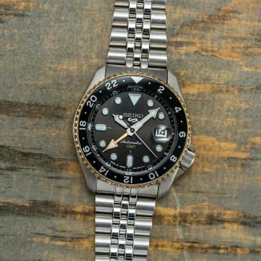 Montre Seiko SSK021K1 homme verso boîtier