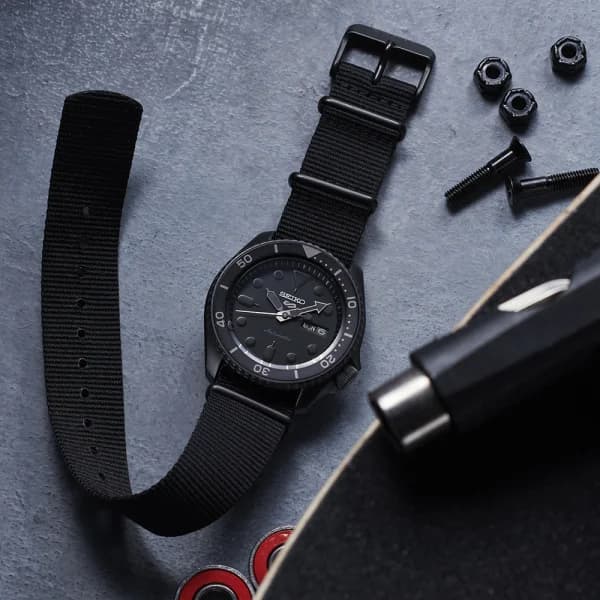 Maillons et fermoir du bracelet nylon, Seiko SRPD79K1