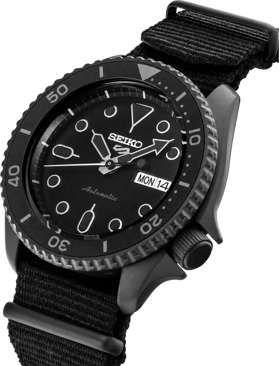 Montre Seiko SRPD79K1 homme vue de profil