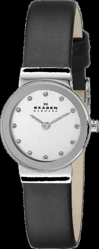 Montre Femme Skagen Freja 358XSSLBC Noire Design classique et épuré