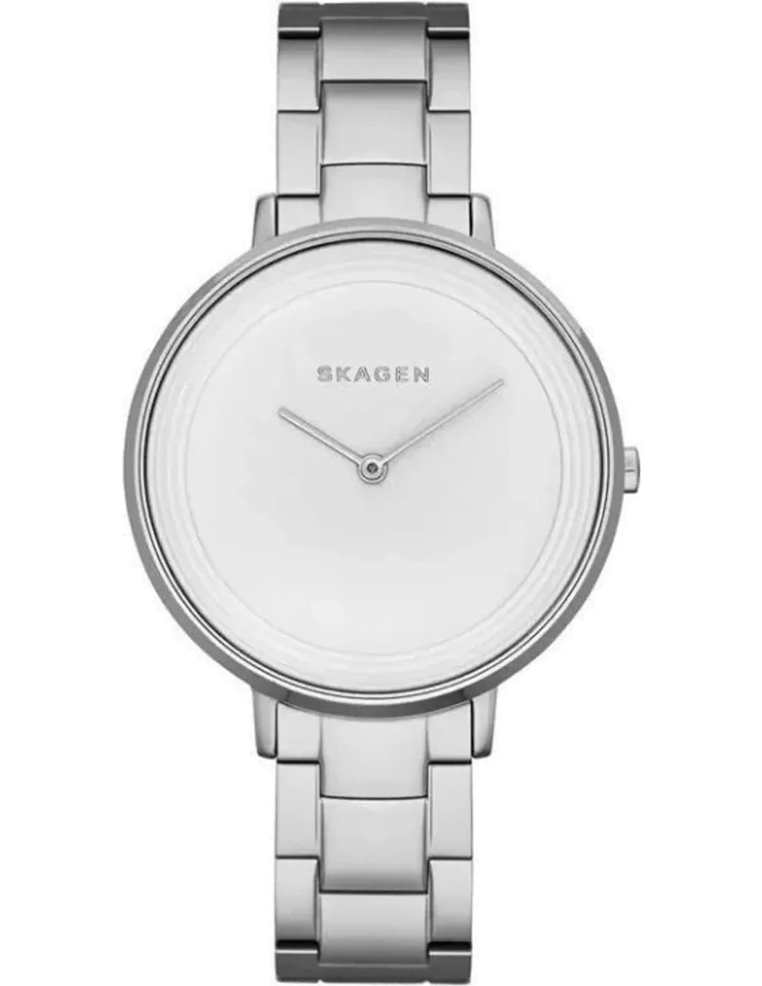 Skagen SKW2329 vue de côté, bracelet acier