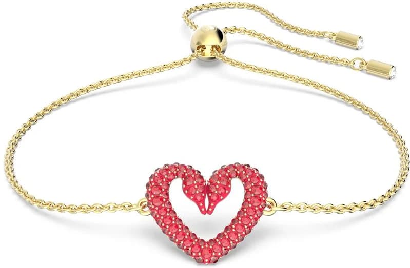 Swarovski 5634724 vue de côté, bracelet métal placage
