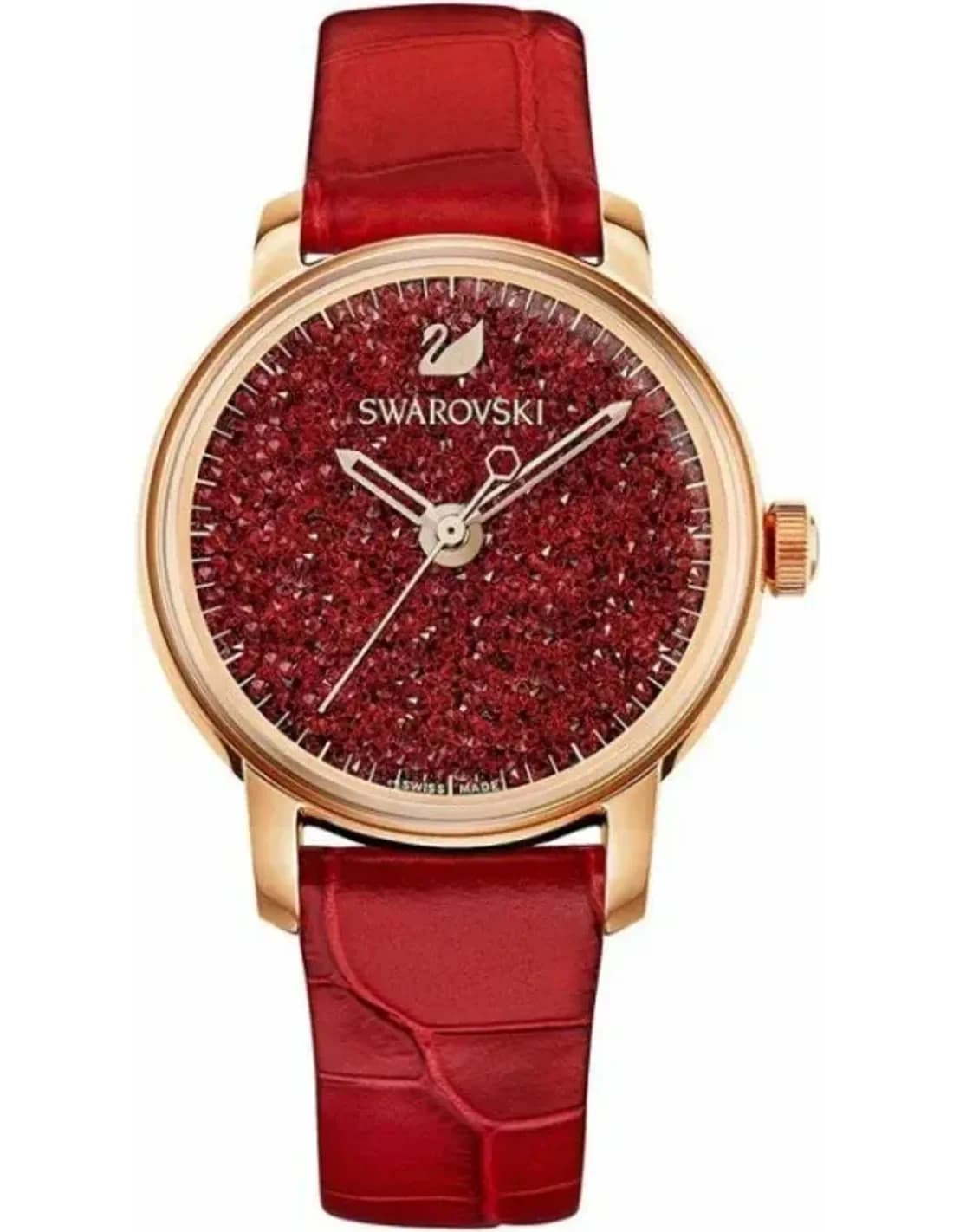 Swarovski 5295380 vue de côté, bracelet cuir