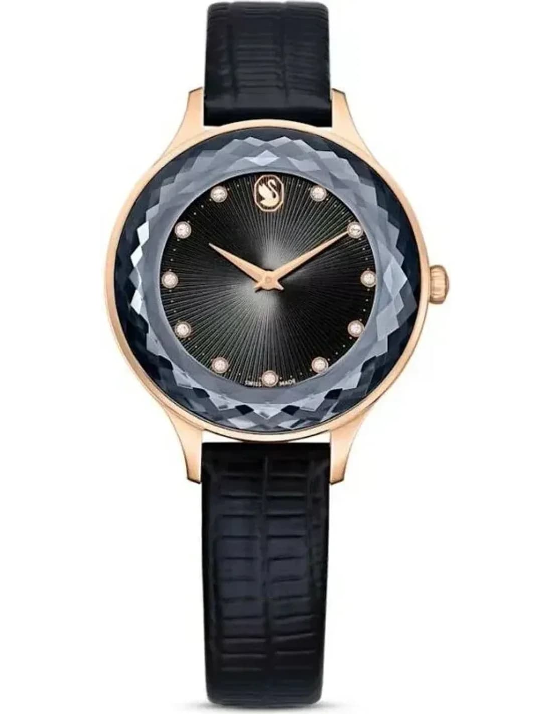 Swarovski 5650033 vue de côté, bracelet cuir