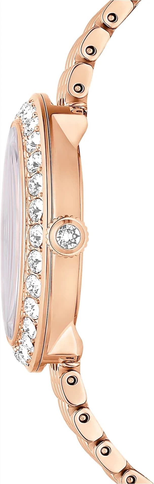 Swarovski 5672981 côté fond de boîtier or rose