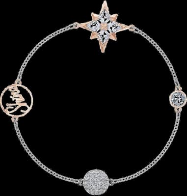 Montre Swarovski 5494886 femme vue de profil