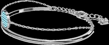 Bracelet Swarovski Ginger Plaqué Rhodium vue 3