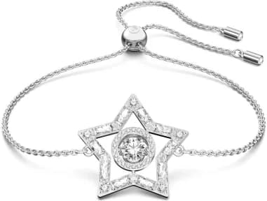 Bracelet Swarovski Stella Plaqué Rhodium Blanc