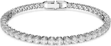 Bracelet Swarovski Tennis Deluxe Blanc Rhodié