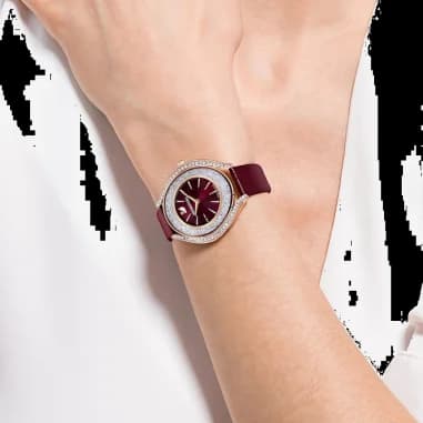 Montre Swarovski 5558637 femme verso boîtier or rose