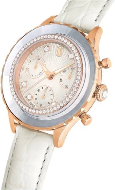 Montre Swarovski 5671150 femme verso boîtier or rose