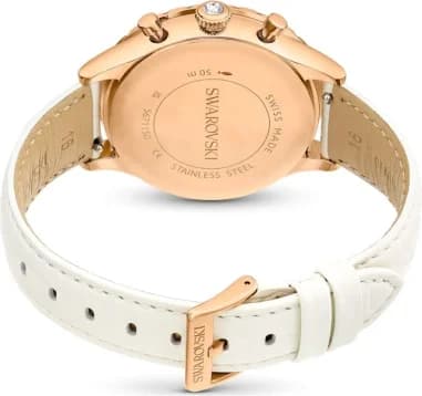 Montre Swarovski 5671150 femme détail bracelet cuir