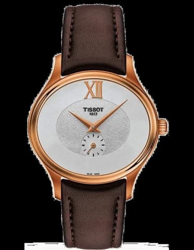 Montre Femme Tissot Bella Ora T1033103603300 Marron