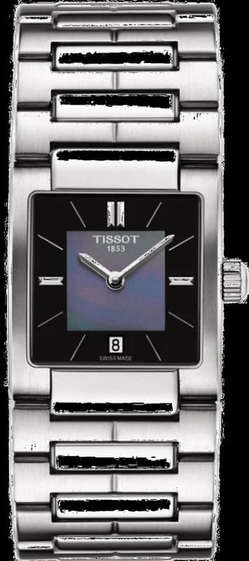Montre Femme Tissot T02 T0903101112100 Bracelet en acier argenté
