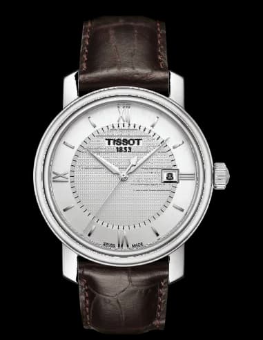 Montre Homme Tissot Bridgeport T0974101603800 Marron
